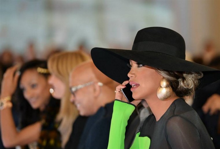Maya Diab at Vogue Fashion Dubai Experience 2014